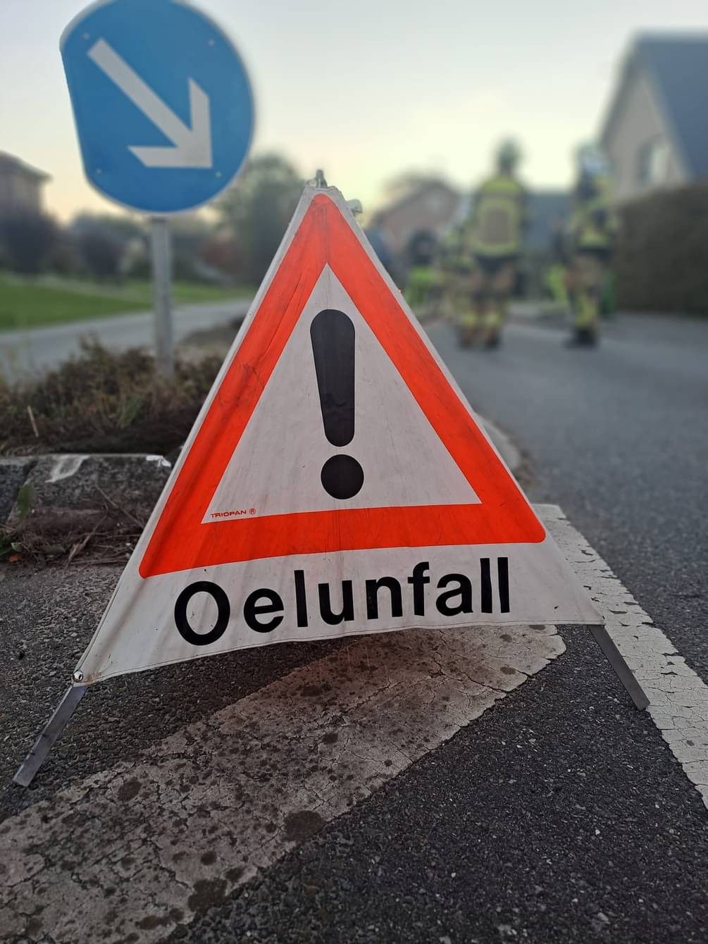 Ausgelaufene Betriebsstoffe