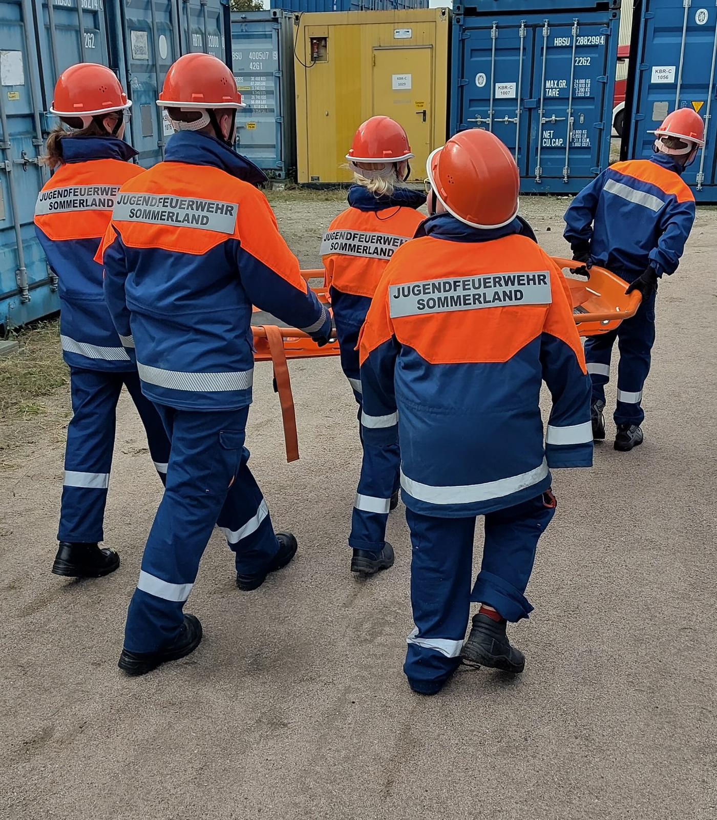 Gemeinschaftsübung der Jugendfeuerwehren